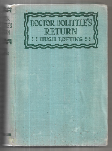 Doctor Dolittle's Return